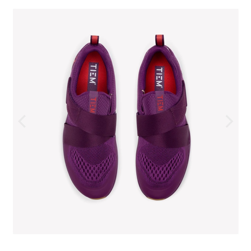 Tiem Slipstream cycling shoes in Sangria including clips size 9